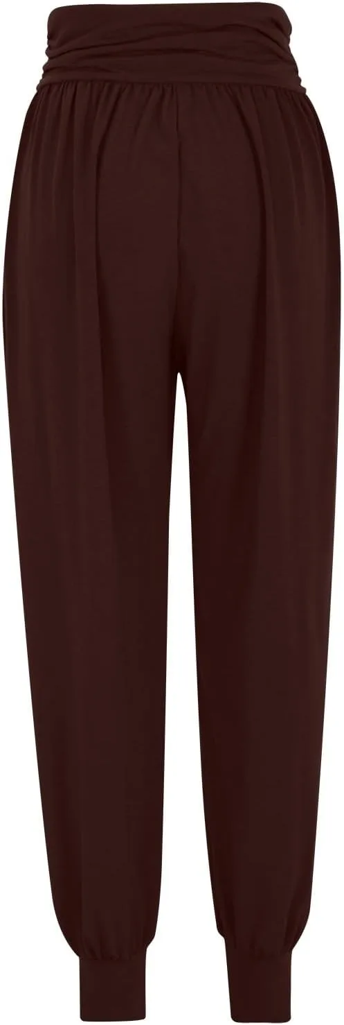 2 Pack Womens Yoga Jogger Pants with Side Pockets Sweatpants Lounge Lightweight Pants for Workout Running Yoga