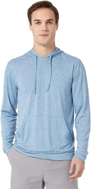 32 Degrees Men's Cool Classic Long Sleeve Hooded T-Shirt | Anti-Odor | 4-Way Stretch | Moisture Wicking