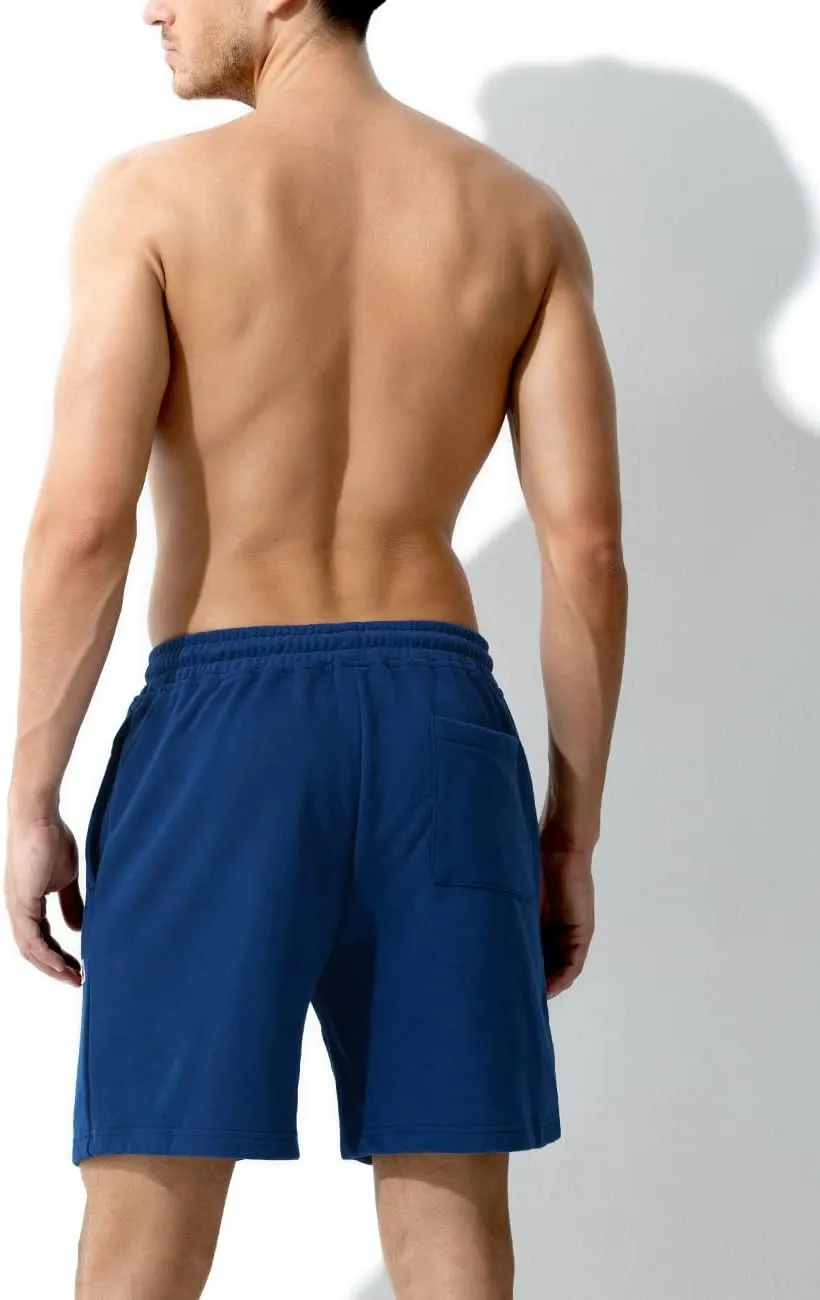 Arjen Kroos Men's Sweat Cotton Lounge Shorts with Pockets 7 Inch Running Shorts