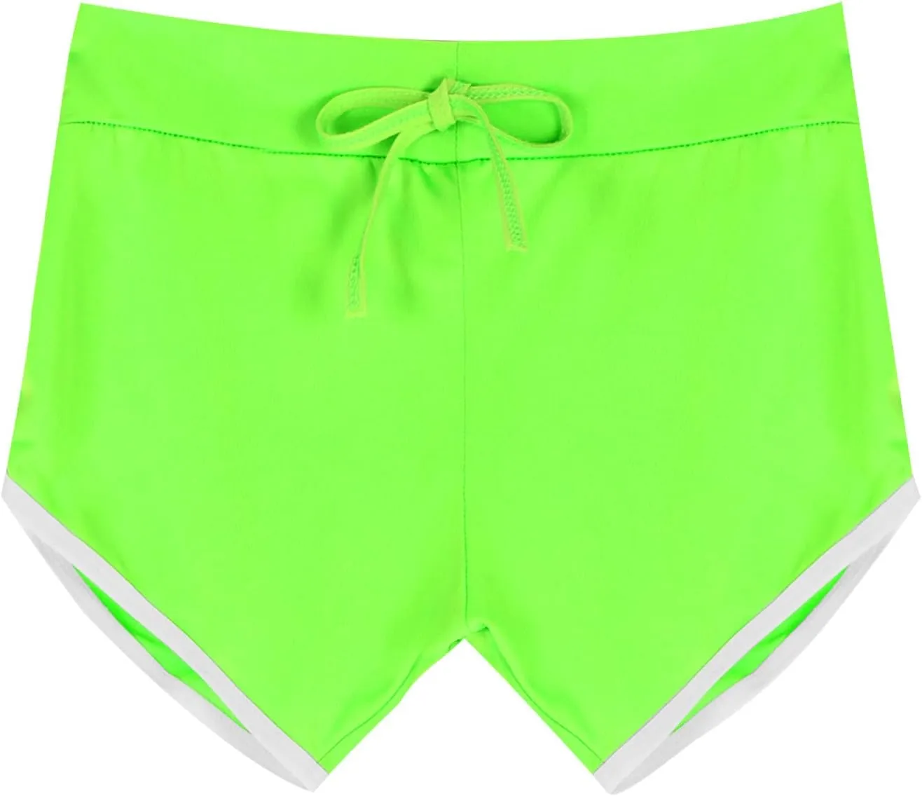 Biker Shorts for Women Workout Running Shorts High Waisted Yoga Shorts Striped Sweat Shorts Casual Drawstring Shorts