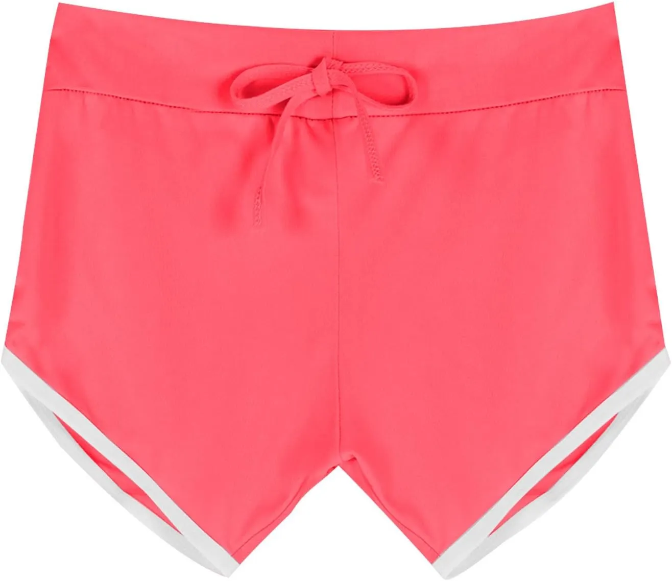 Biker Shorts for Women Workout Running Shorts High Waisted Yoga Shorts Striped Sweat Shorts Casual Drawstring Shorts