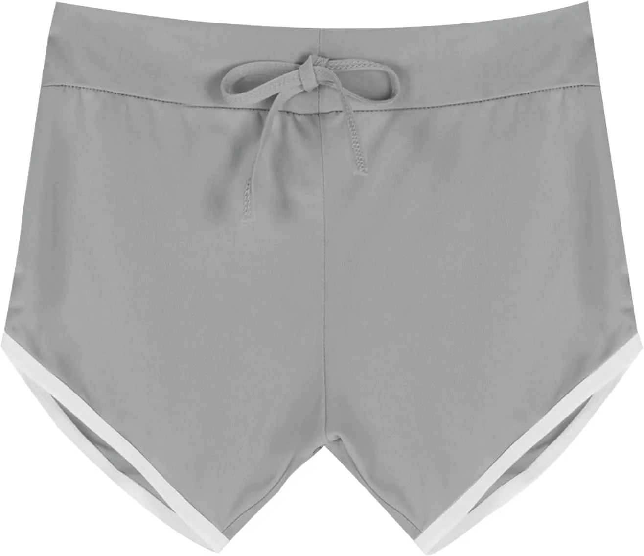 Biker Shorts for Women Workout Running Shorts High Waisted Yoga Shorts Striped Sweat Shorts Casual Drawstring Shorts