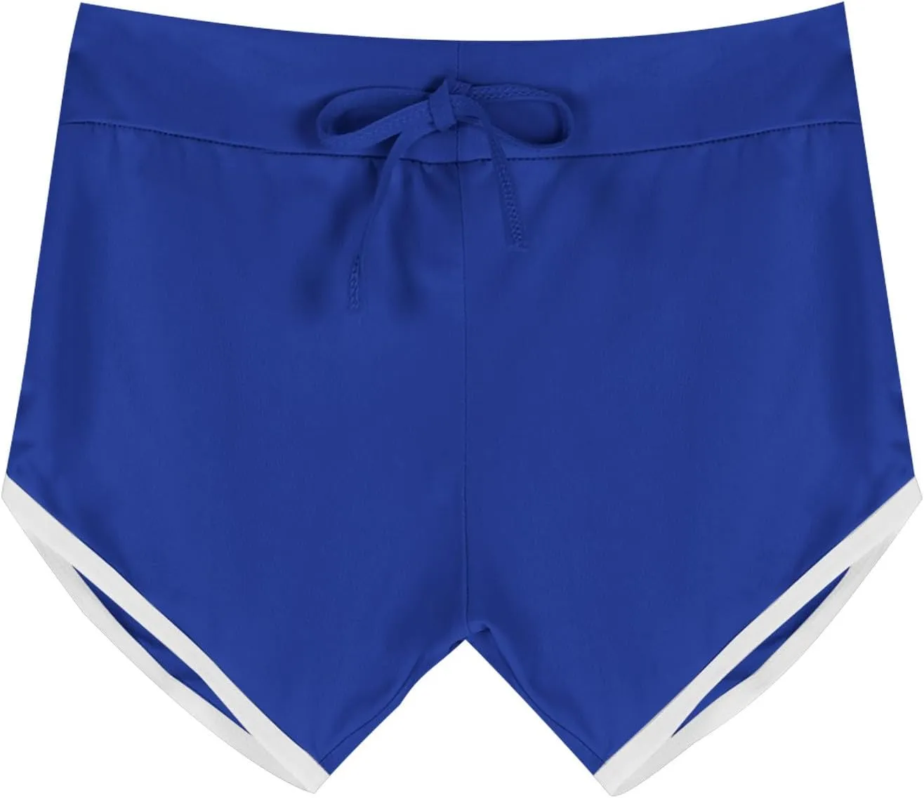 Biker Shorts for Women Workout Running Shorts High Waisted Yoga Shorts Striped Sweat Shorts Casual Drawstring Shorts