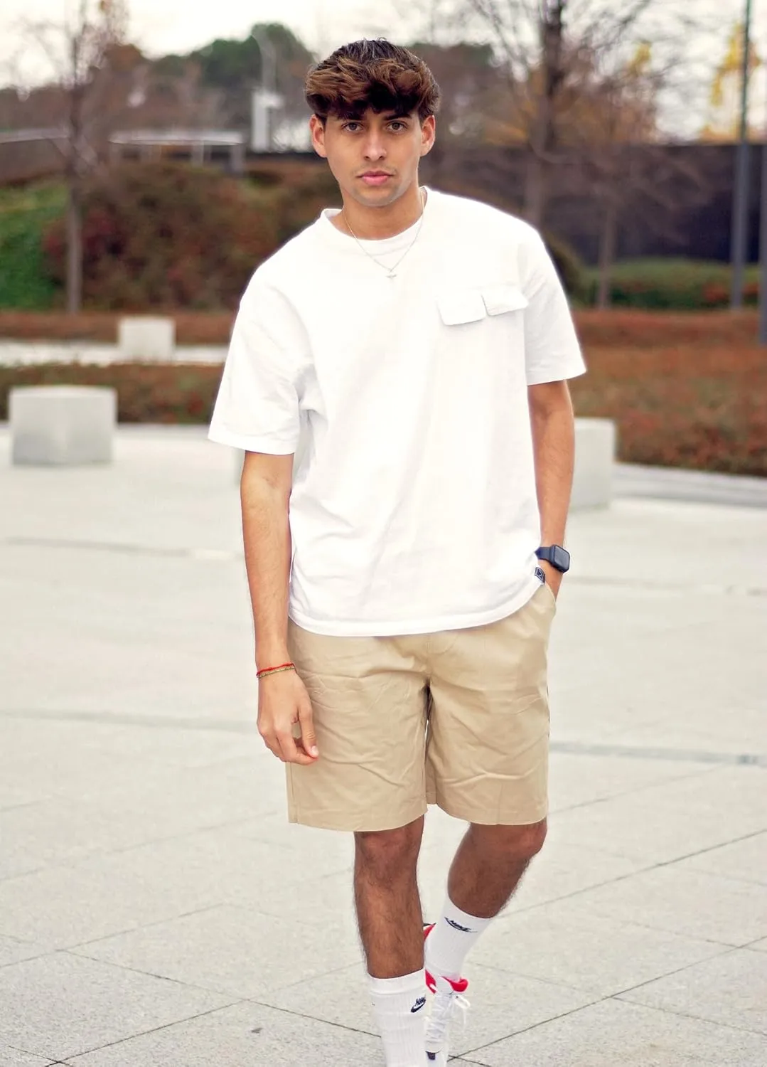 COOFANDY Men's Casual Shorts Cotton Elastic Waist Drawstring Shorts Lightweight Summer Beach Shorts