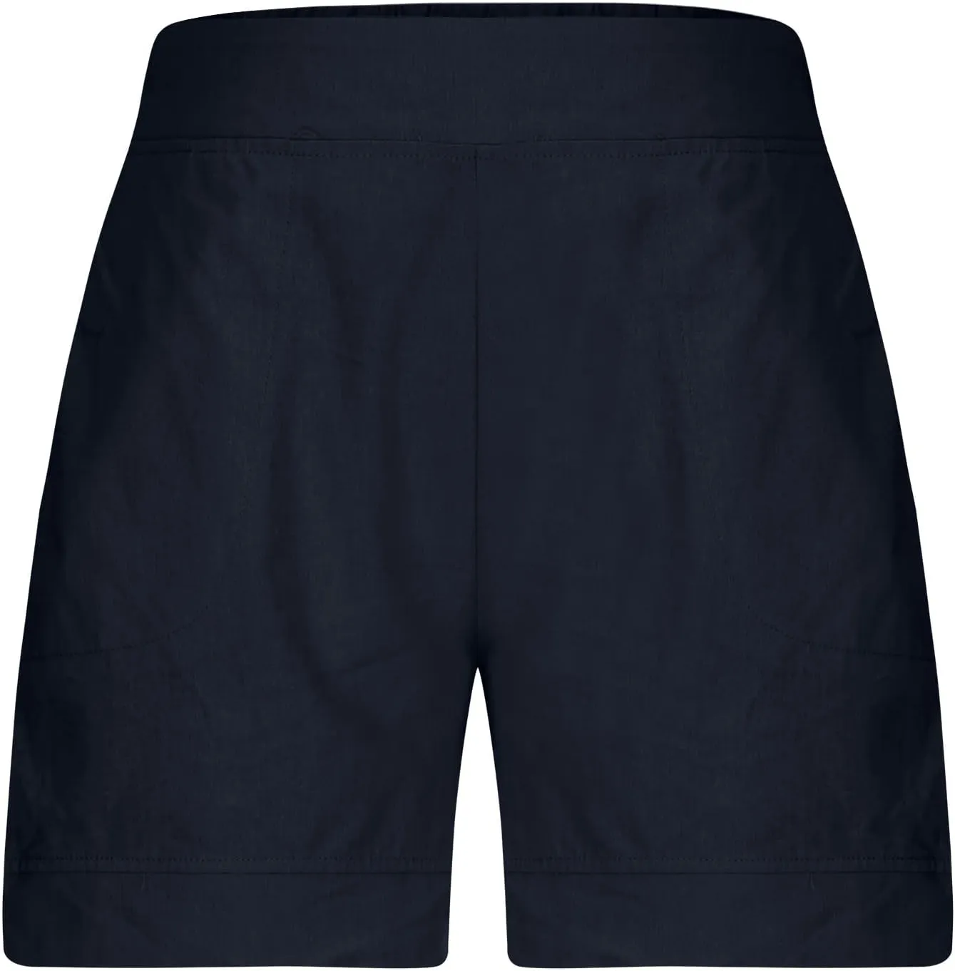 Cotton Shorts for Women Casual 7 Inch Inseam Shorts Summer Elastic Waist Short Vacation Beach Outfits with Pockets