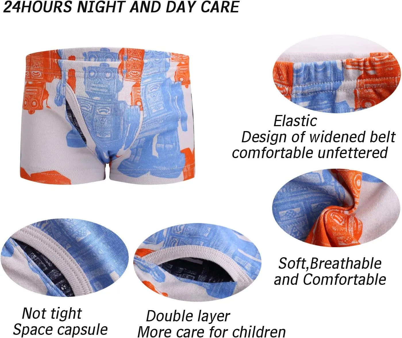 Little Boys Soft Cotton Briefs Toddler Kids Underwear Various cute patterns 6-8-9Pack,size:2-3T 3-4T 4-5T 5-6years 7-8years
