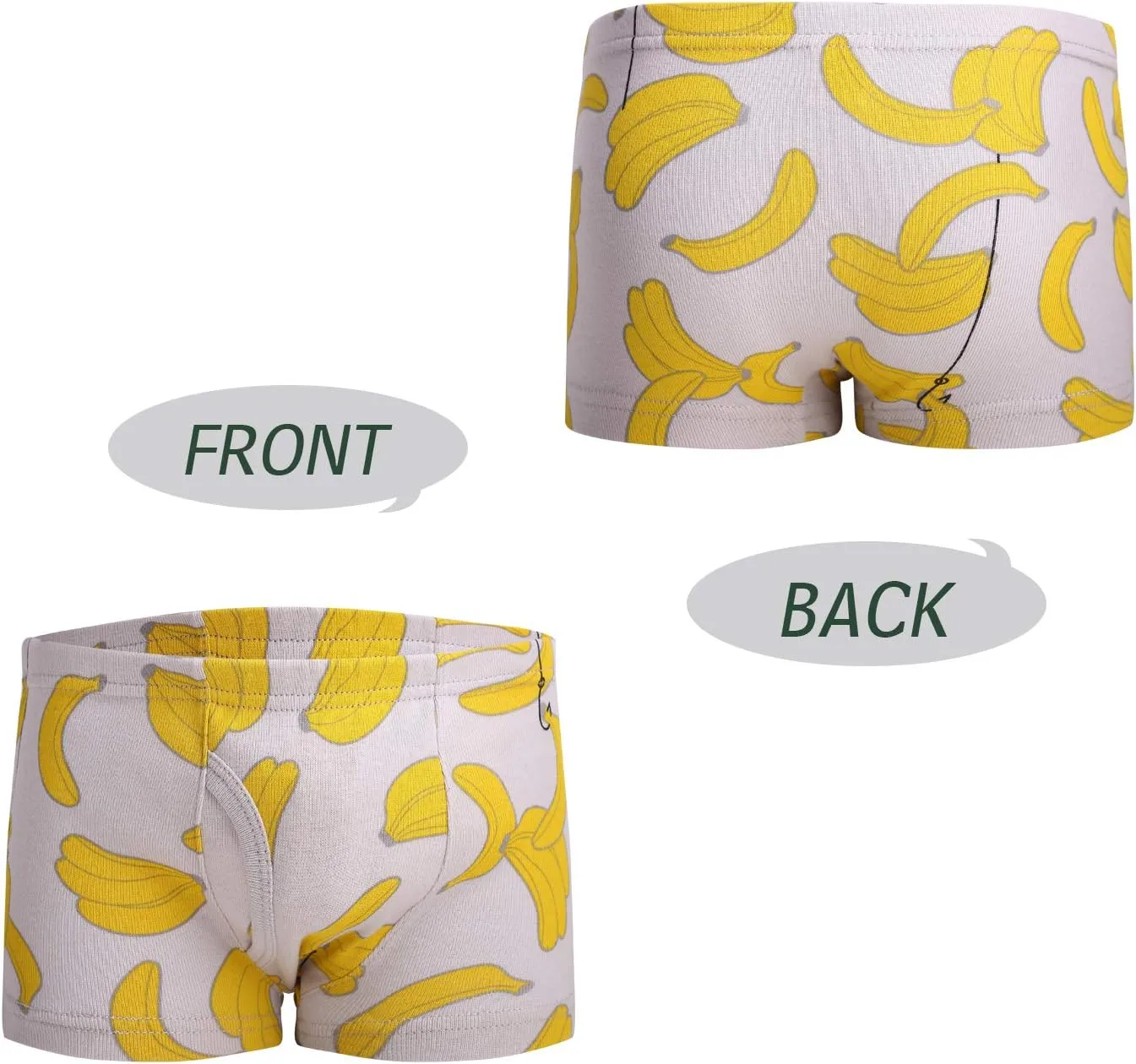 Little Boys Soft Cotton Briefs Toddler Kids Underwear Various cute patterns 6-8-9Pack,size:2-3T 3-4T 4-5T 5-6years 7-8years