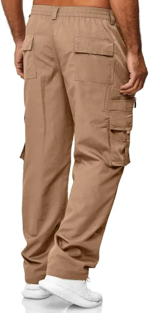 Men Lightweight Jogging Pant Track Lounge Work Joggers Baggy Sport Casual Sweatpants Elastic Waist Long Pants