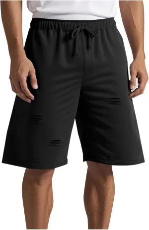 Mens Athletic Cargo Shorts Drawstring Workout Running Fitness Shorts Classic Summer Clothes with Multi Pockets