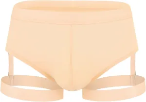 Mens Briefs Summer Sexy U Thin Ice Silk Solid Color Low Waist Men's Underwear Briefs