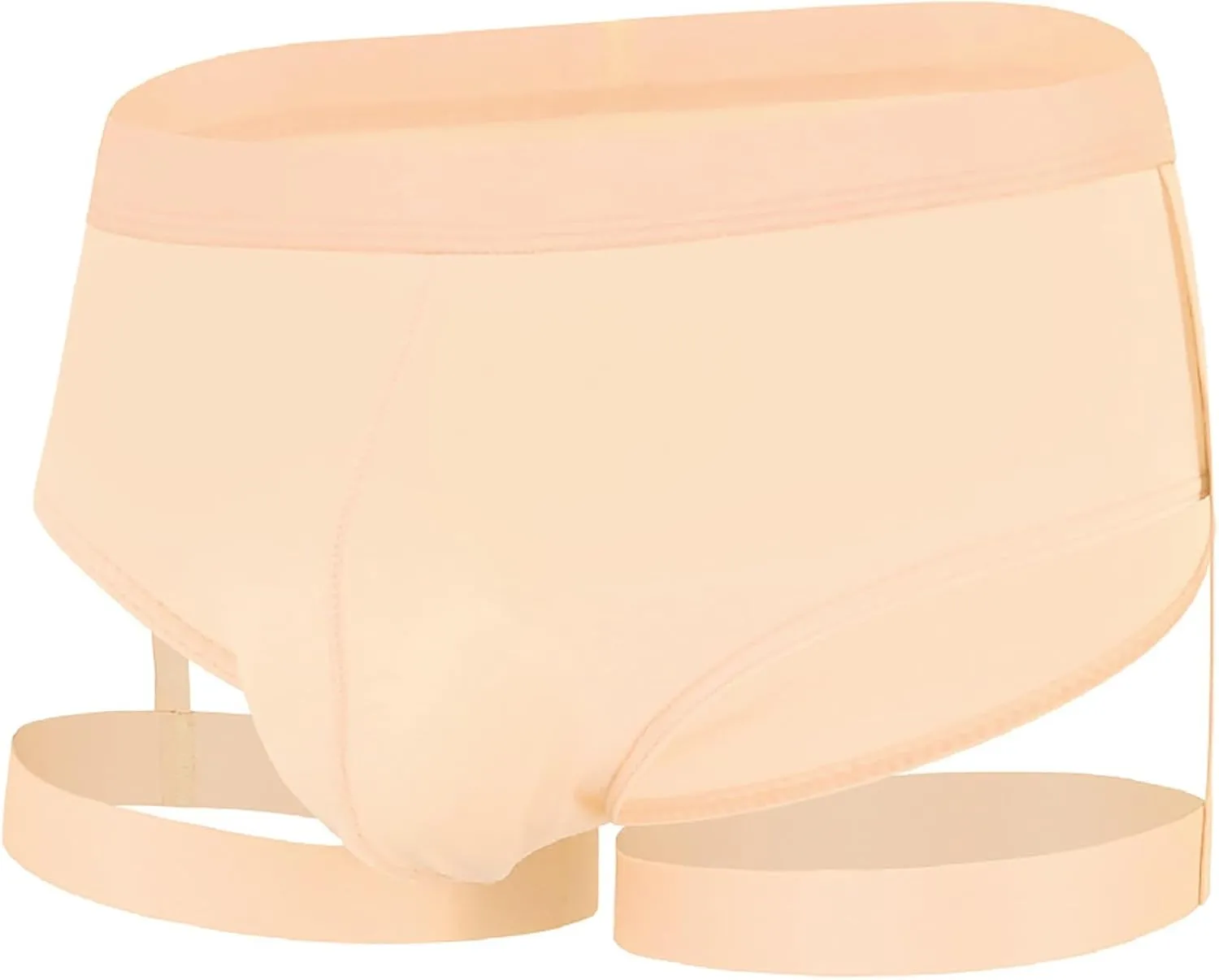 Mens Briefs Summer Sexy U Thin Ice Silk Solid Color Low Waist Men's Underwear Briefs