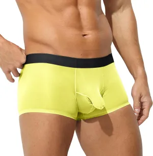Men'S Casual And Sports Ice Silk Shorts Quick Drying Breathable Men Underwear Boxer Brief