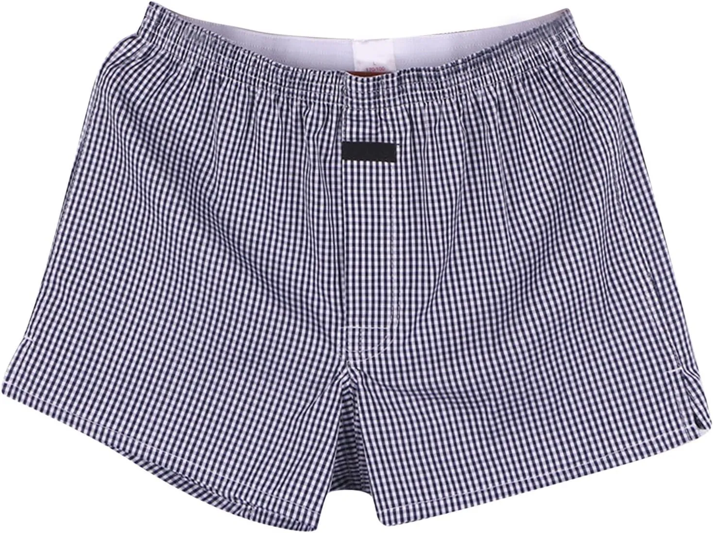 Men's Cotton Relaxed Fit Plus Size Trendy Boxer shorts,Plaid Stretch Comfy Breathable Cool Soft Home Sleeping Shorts