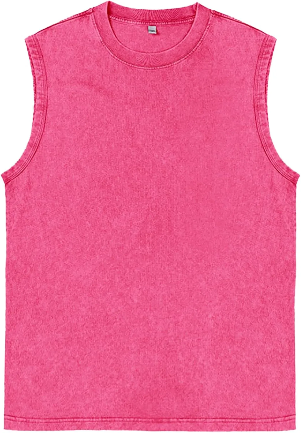 Mens Cotton Sleeveless Tank Tops Cut Off Muscle Gym T Shirts Running Beach Loose Fit Tees