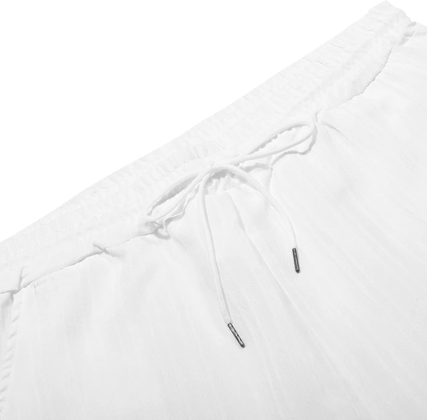 Men's Linen Shorts Summer Hawaiian Casual Shorts Running Joggers Loose Lightweight Beach Shorts with Pockets