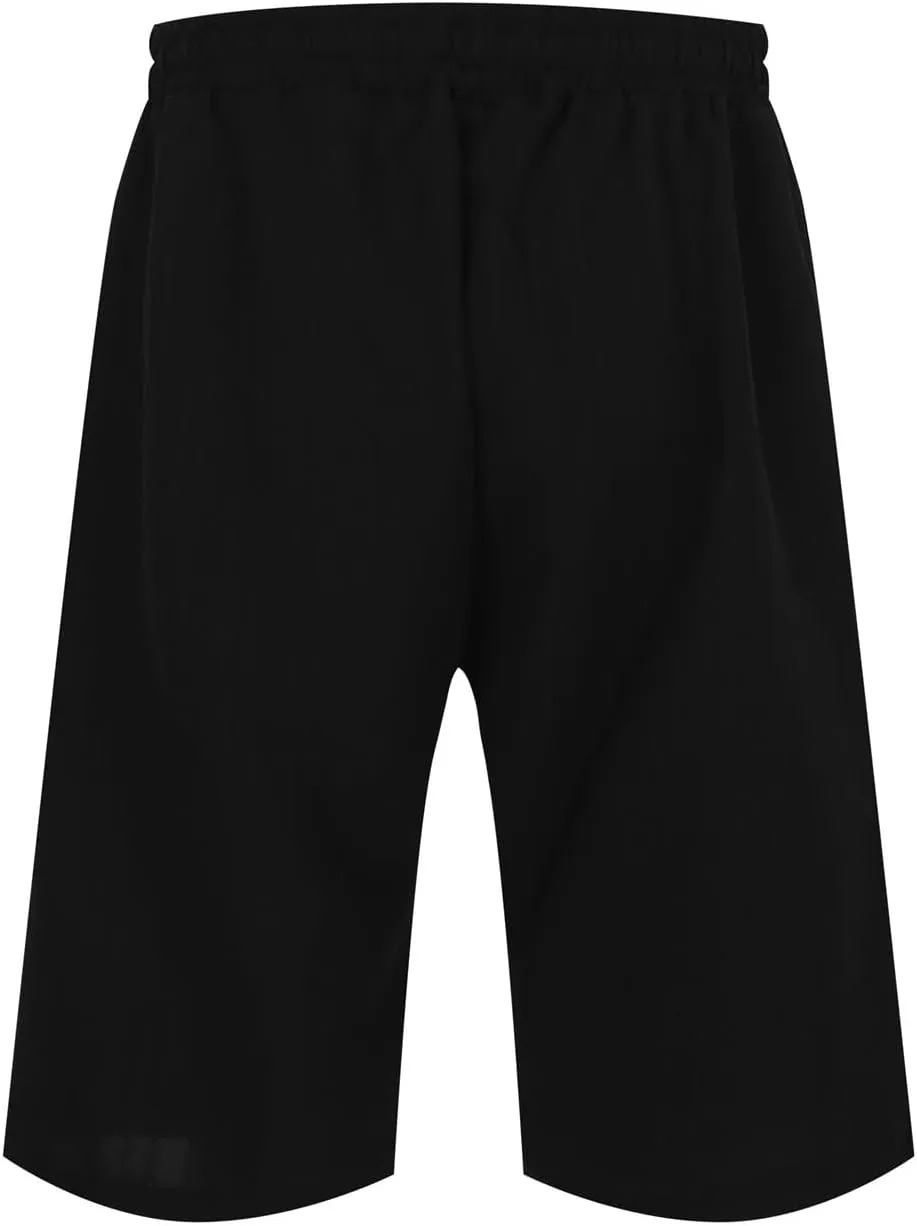 Men's Linen Shorts Summer Hawaiian Casual Shorts Running Joggers Loose Lightweight Beach Shorts with Pockets