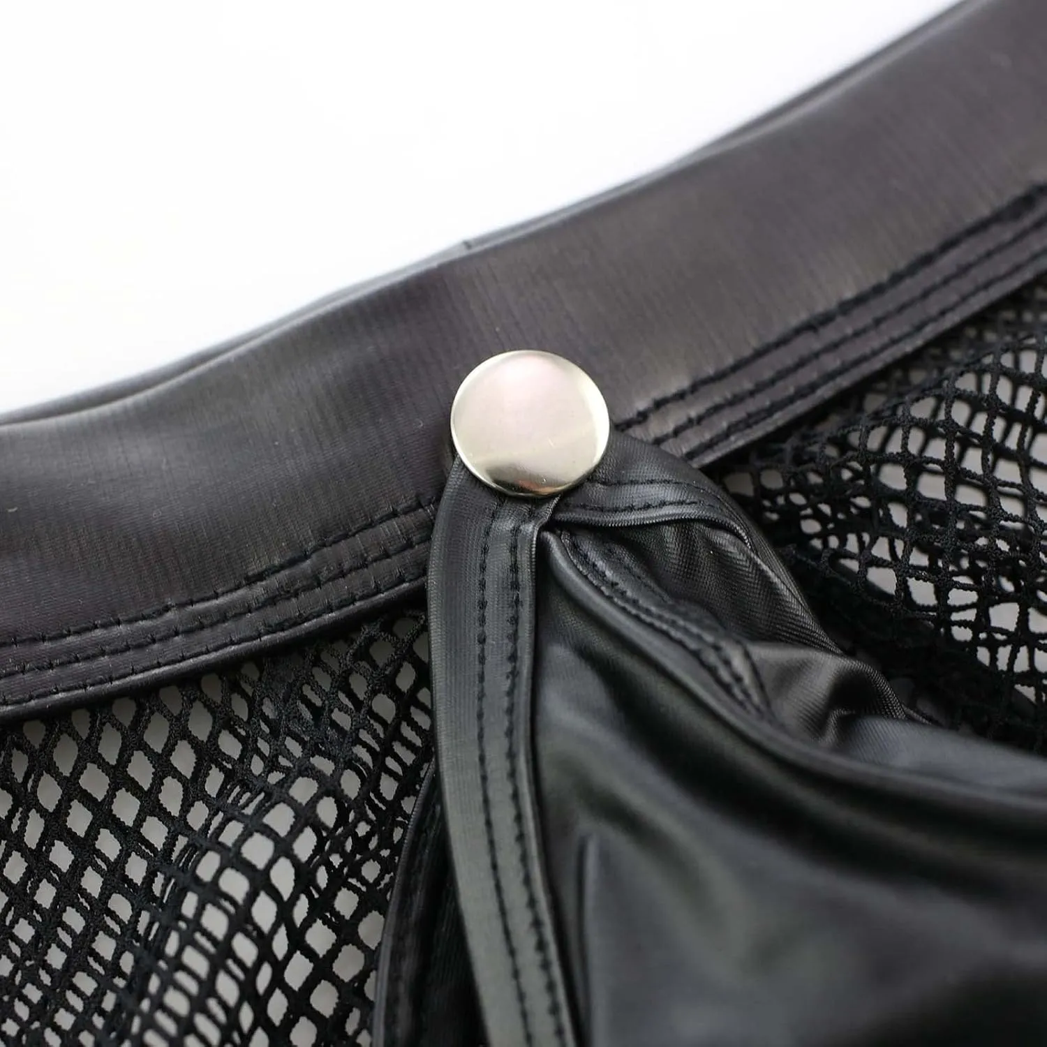 Men's Sexy Open Front Underwear Boxer Briefs Hollow Pouch Trunks Underwear Cut Out Bikini Trunks Men's Undie