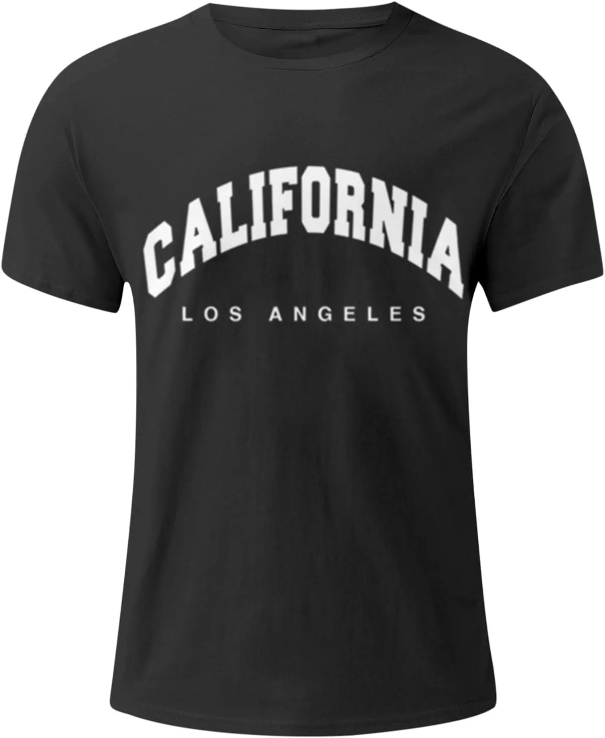 Men's Shirt Casual Breathable Crew Neck Lightweight Workout Relaxed Fit Tees True Comfort Fashion Tops