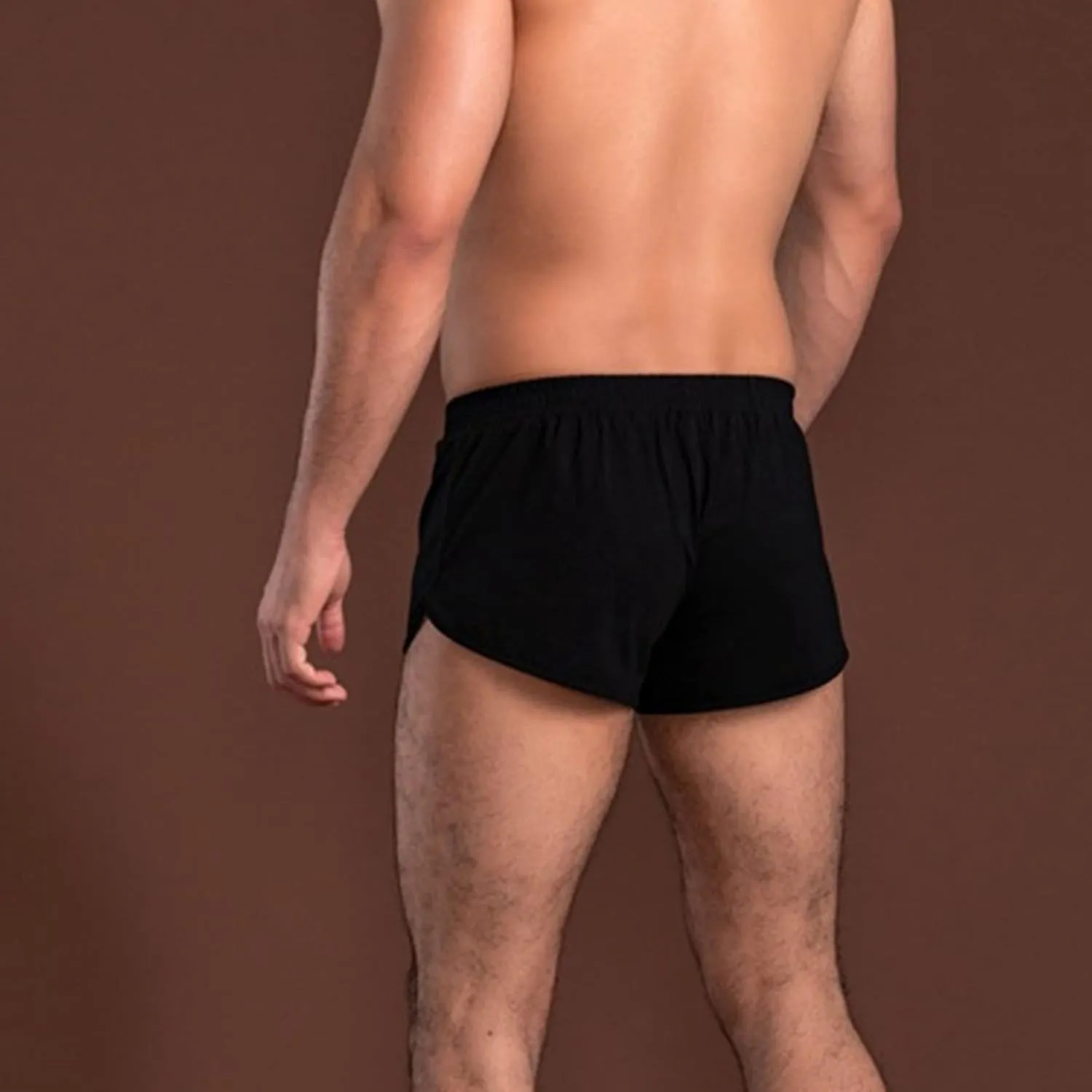 Mens Sleeping Stretch Boxer Shorts Ultra-Soft Modal Lounge Pajama Bottoms Cotton Moisture-Wicking Underwear