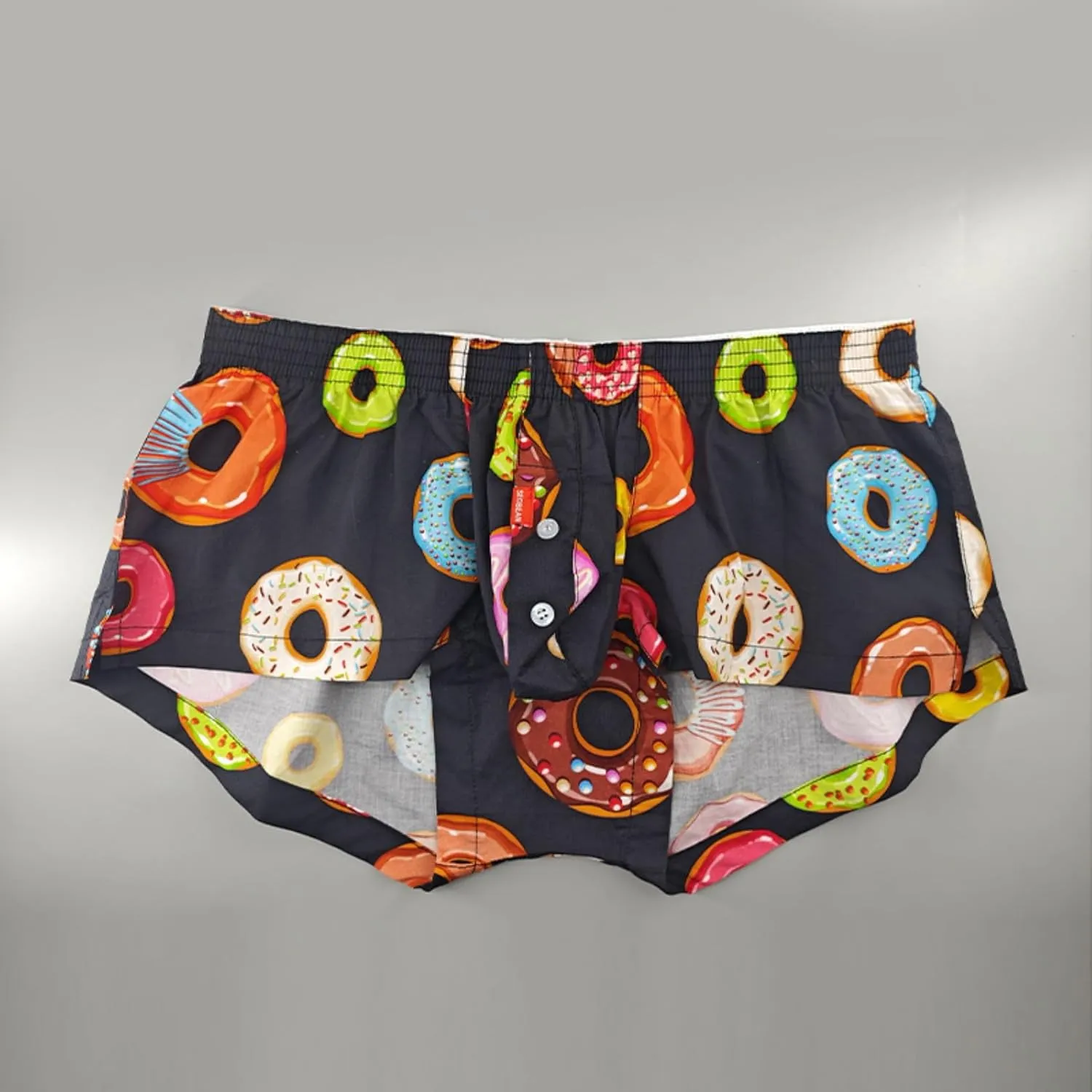 Men's Underwear Boxer Briefs -Comfortable Printed Cotton Shorts Fashionable Homewear Sleepwear for Men