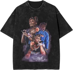 Men's Women's Unisex Vintage Oversized Crewneck Short Sleeve T Shirts 3D Printed Fashion Graphic Tees Tops