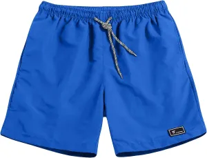 Muscularfit Mens Big and Tall Casual Drawstring Shorts Summer Fashion Elastic Waist Quick Dry Beach Cargo Shorts with Pockets