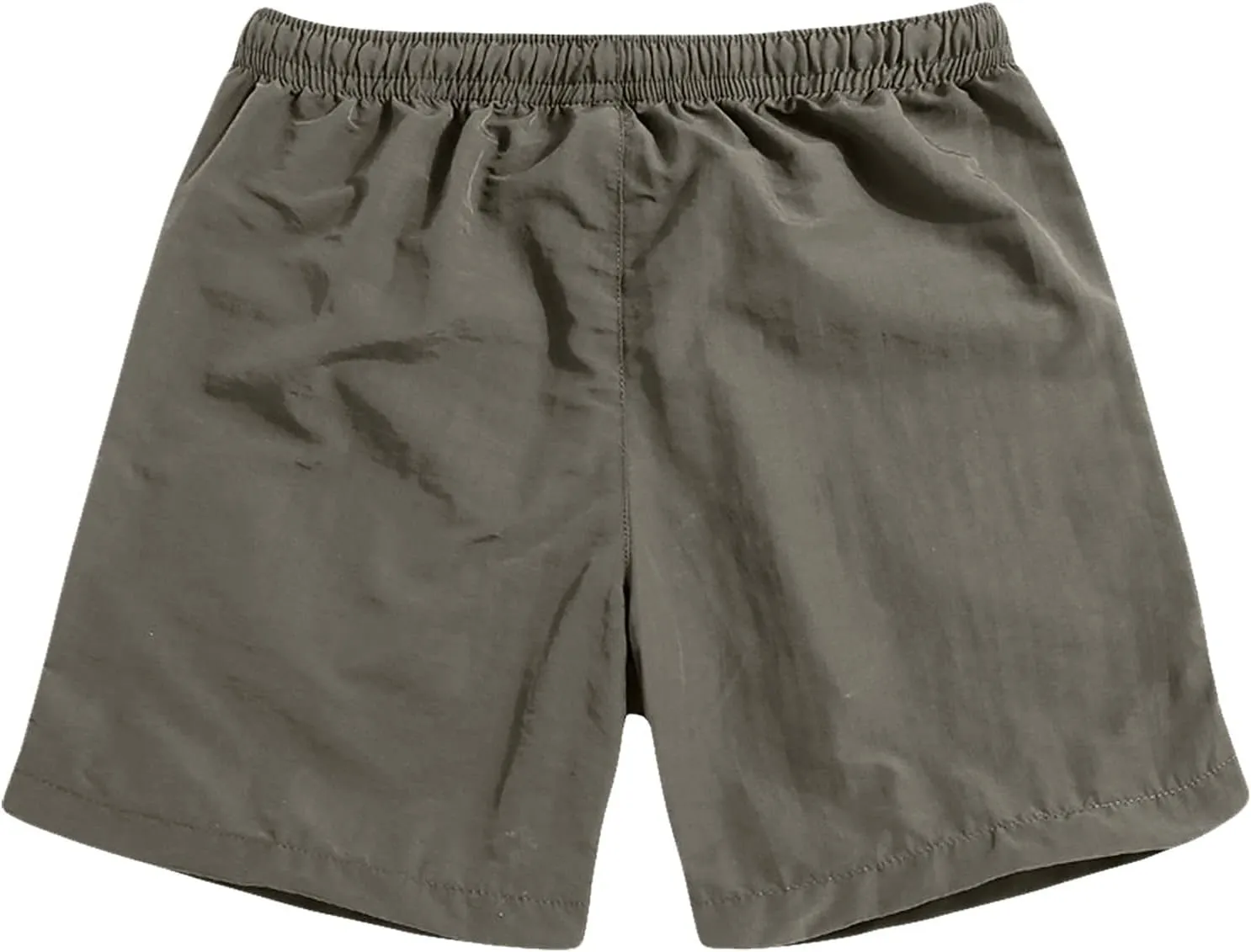 Muscularfit Mens Big and Tall Casual Drawstring Shorts Summer Fashion Elastic Waist Quick Dry Beach Cargo Shorts with Pockets