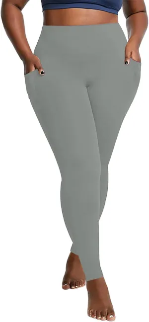 Oversized Pants for Women Plus Size Compression Leggings Butt Lifting Tummy Control Yoga Pants Comfy Elastic Sweatpats