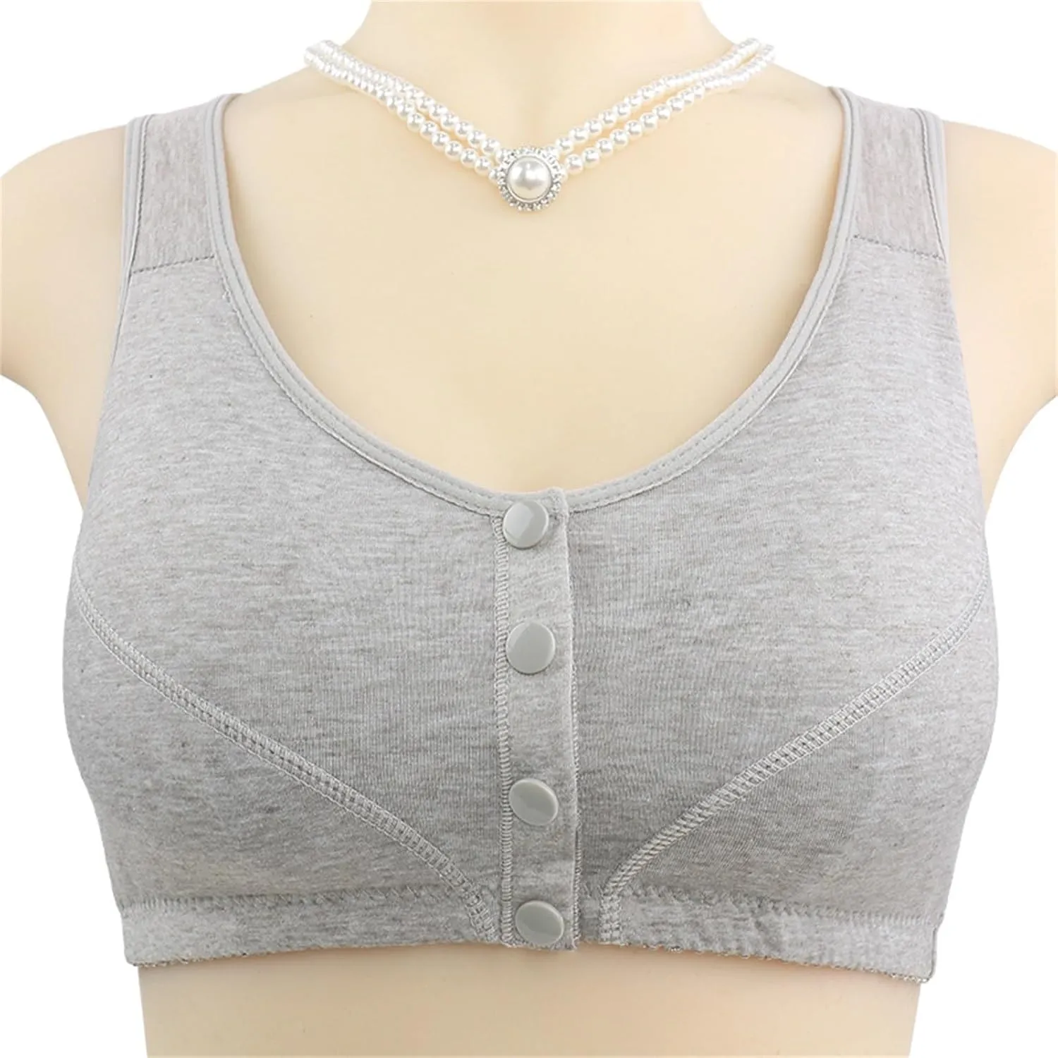 Padded Bralettes for Women Everyday Full Coverage Cushioned Underwire Bra Comfortable Wireless Padded Bras