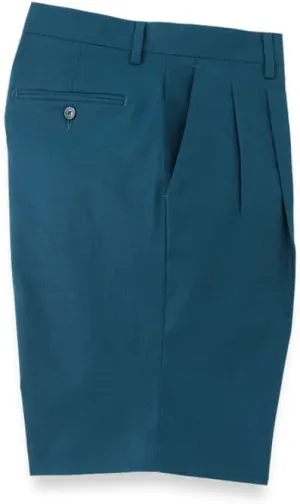 Paul Fredrick Men's Linen/Cotton Pleated Shorts