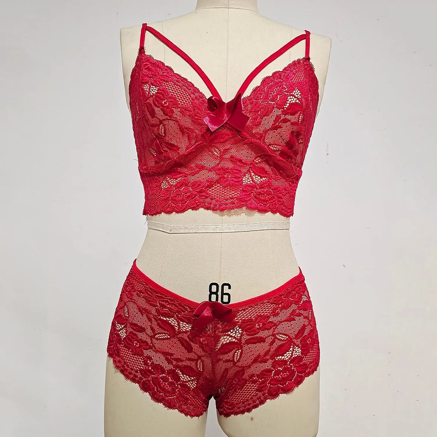 Plus Size Cosplay Lingerie Lace Bra Women Lingerie Bralette Size Plus Piece Underwear Floral Corset Puppy Dog