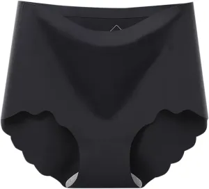 Seamless Briefs for Women High Waist Panties Brief Comfortable Breathable No Show Underwear Full Coverage Underpants