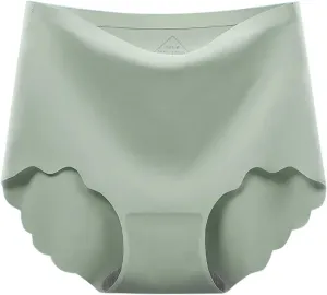 Seamless Briefs for Women High Waist Panties Brief Comfortable Breathable No Show Underwear Full Coverage Underpants