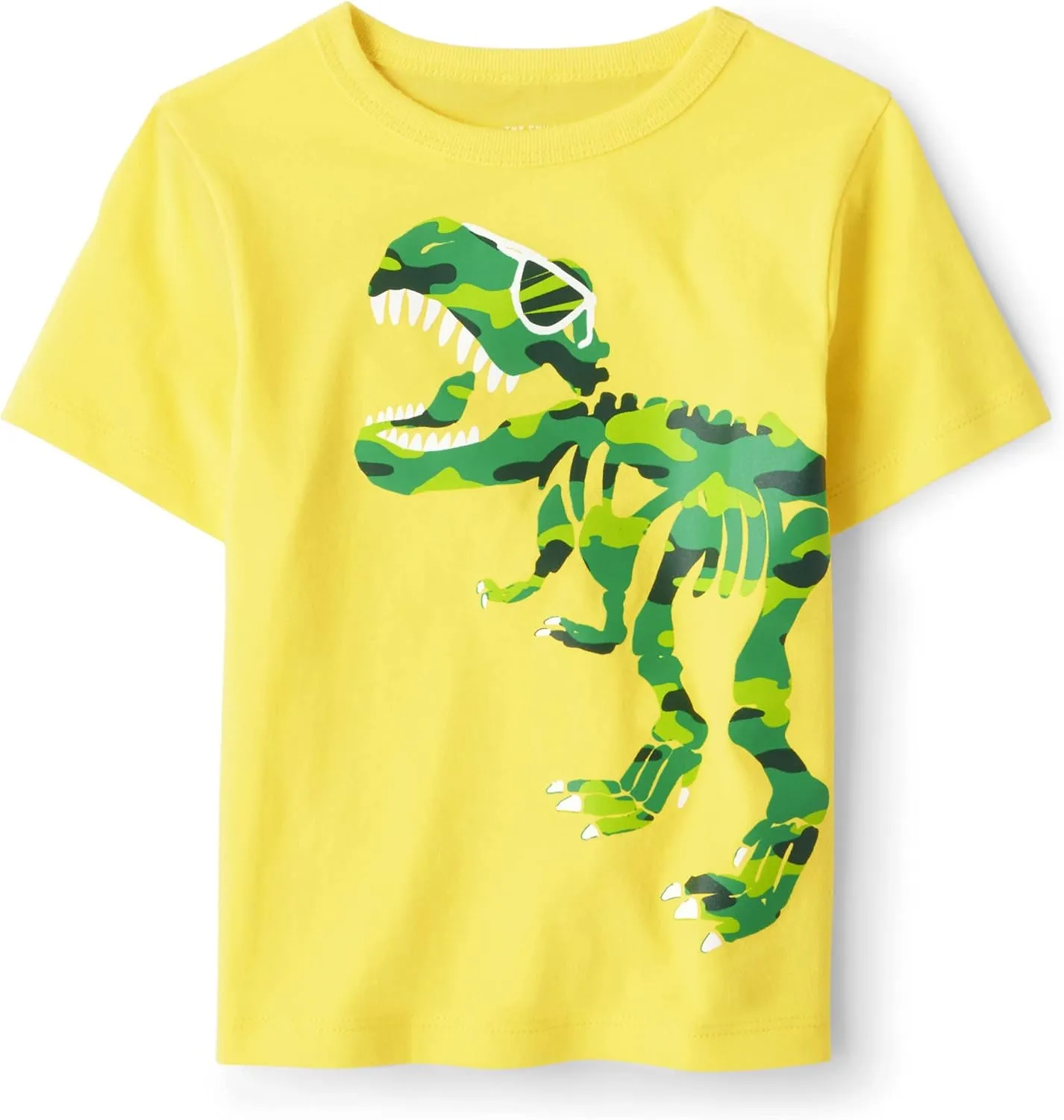 The Children's Place Baby and Toddler Boys' Dino Short Sleeve Graphic T-Shirts