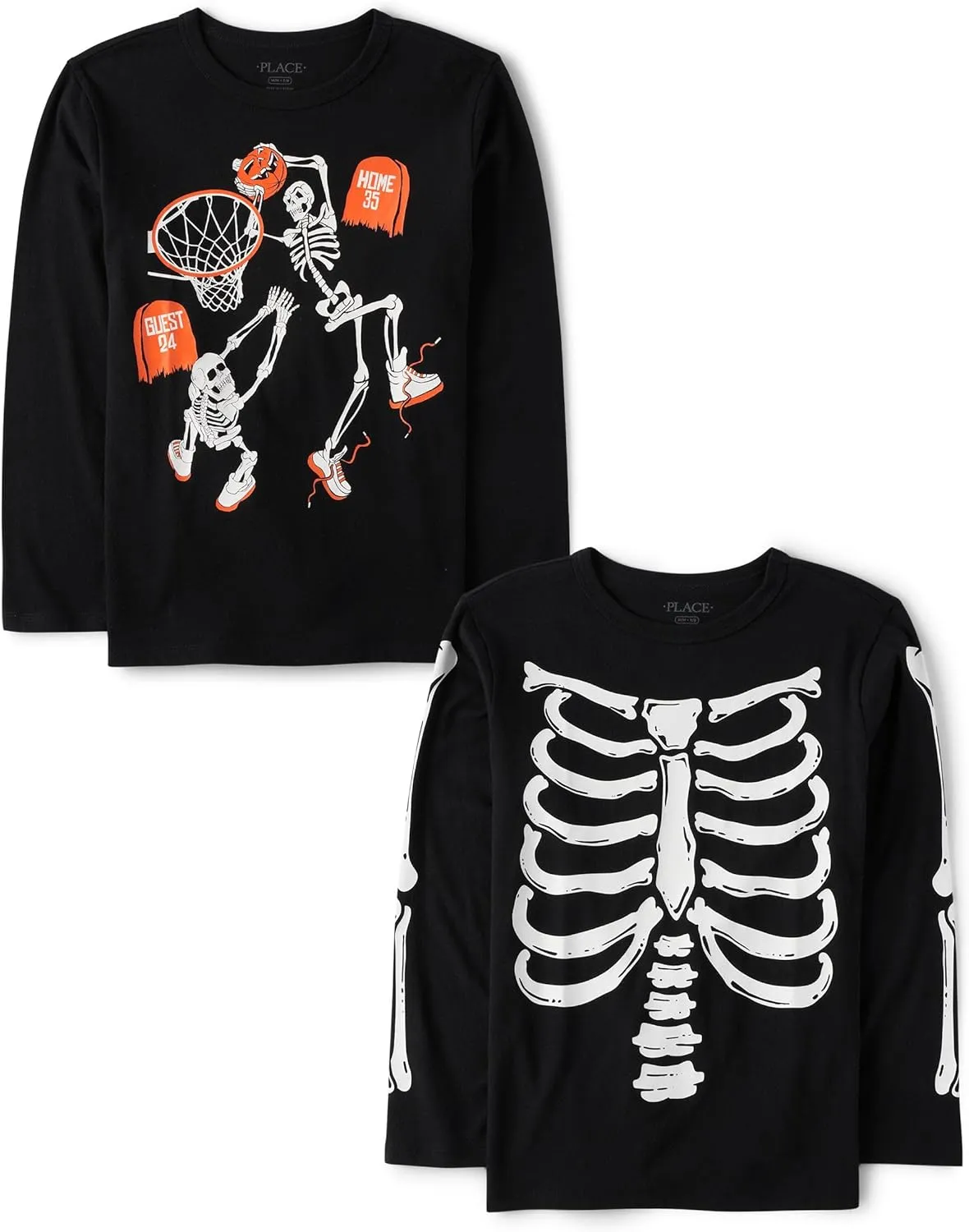 The Children's Place Boys' All Holidays Long Sleeve Graphic T-Shirts,multipacks