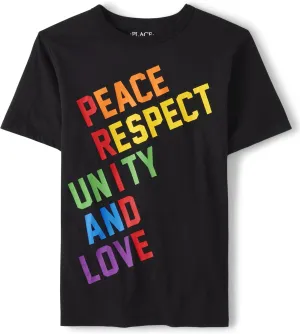 The Children's Place Boys' Equality for All Short Sleeve Graphic T-Shirts