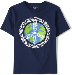 The Children's Place Boys' Equality for All Short Sleeve Graphic T-Shirts