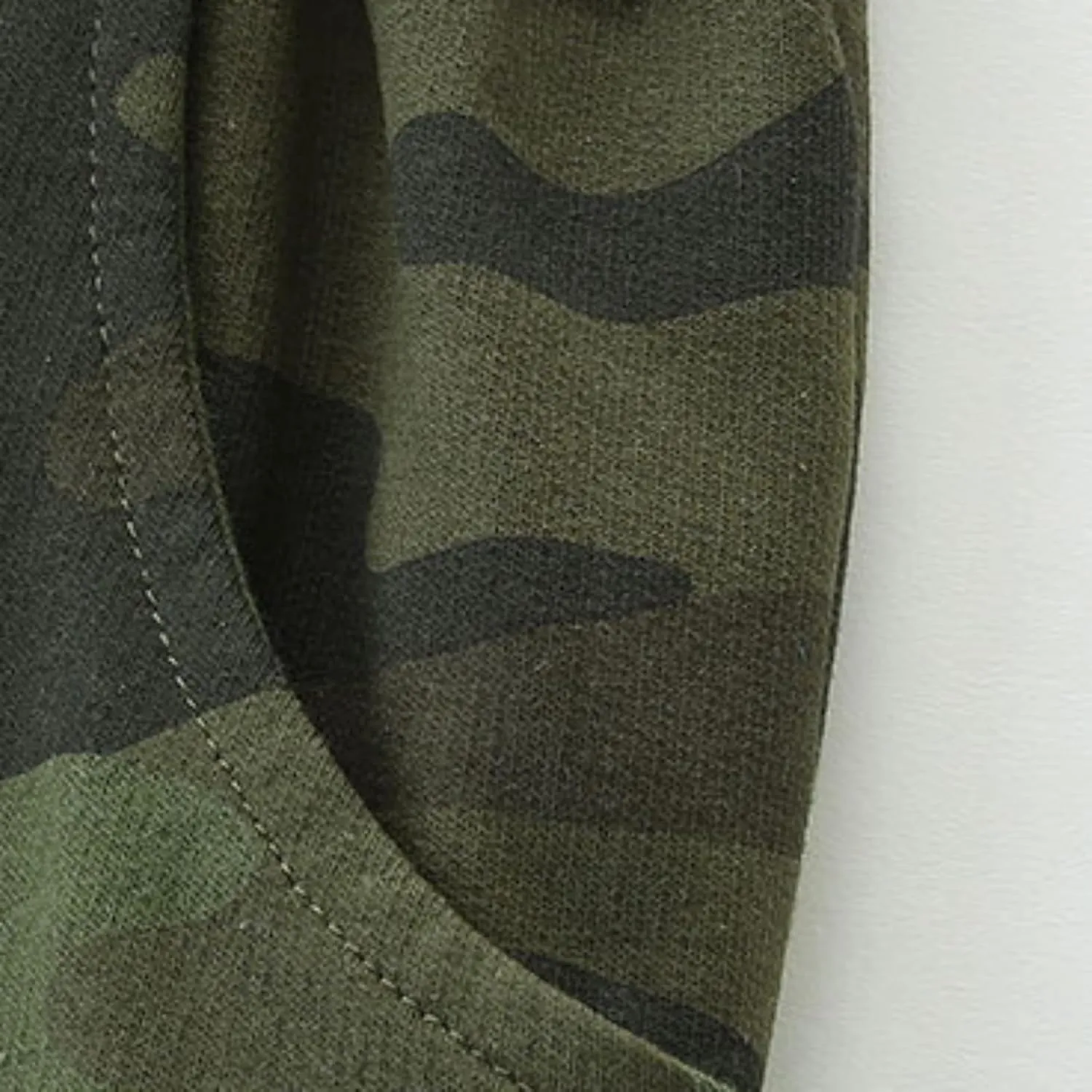 Toddler Boys Summer Camouflage Elastic Waist Shorts Casual Drawstring Shorts Jogger Shorts Sweat Cotton Shorts