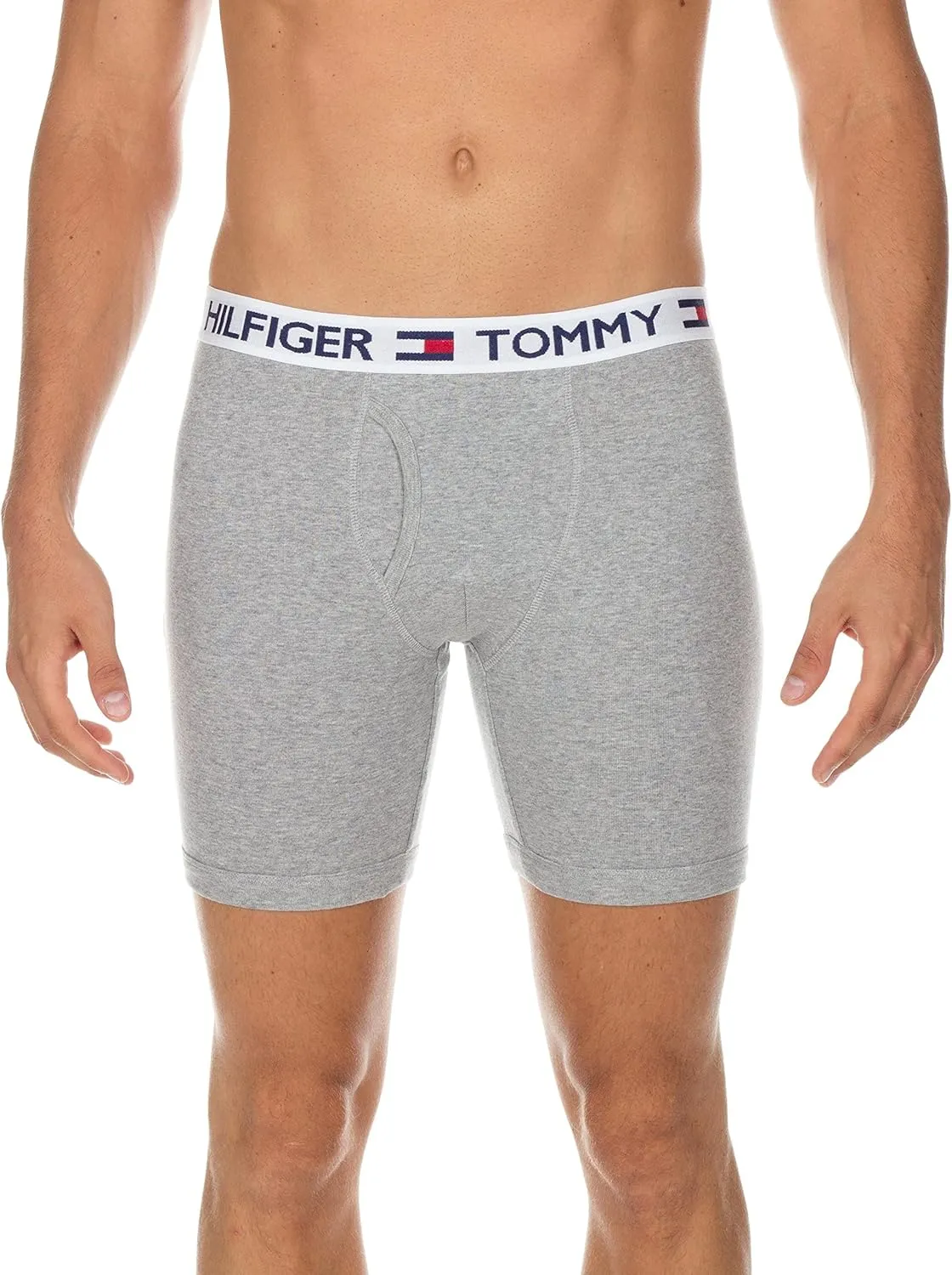 Tommy Hilfiger Men's Underwear Cotton Classics 4-Pack Boxer Brief-Amazon Exclusive
