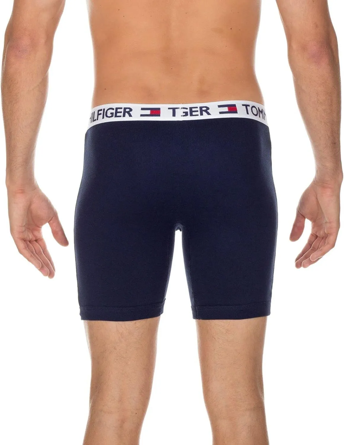 Tommy Hilfiger Men's Underwear Cotton Classics 4-Pack Boxer Brief-Amazon Exclusive