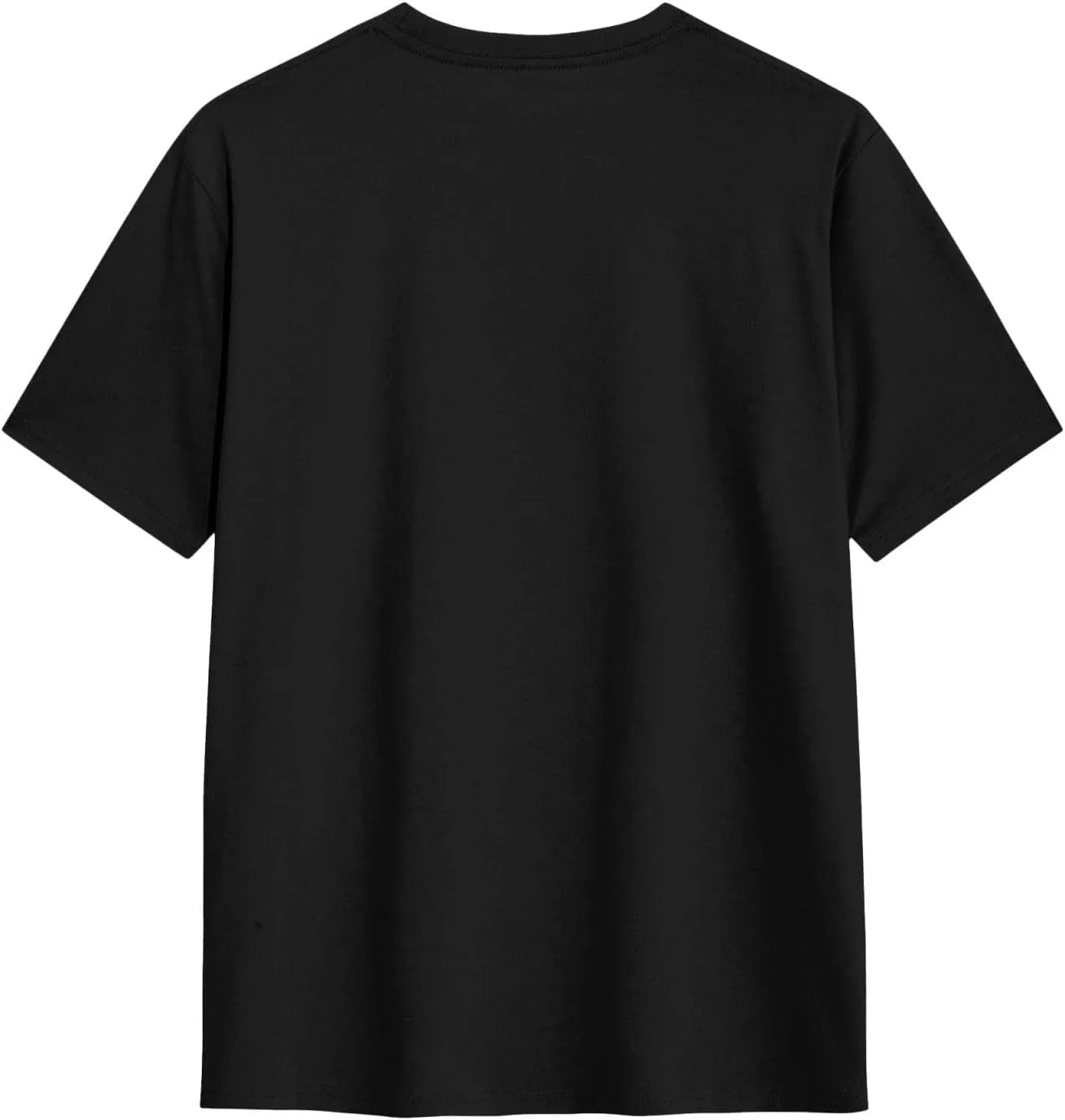 Unisex Adult Men's Short Sleeve Shirt Hawaiian Shirt Cotton Crewneck T-Shirt Tops Clothes T-Shirts
