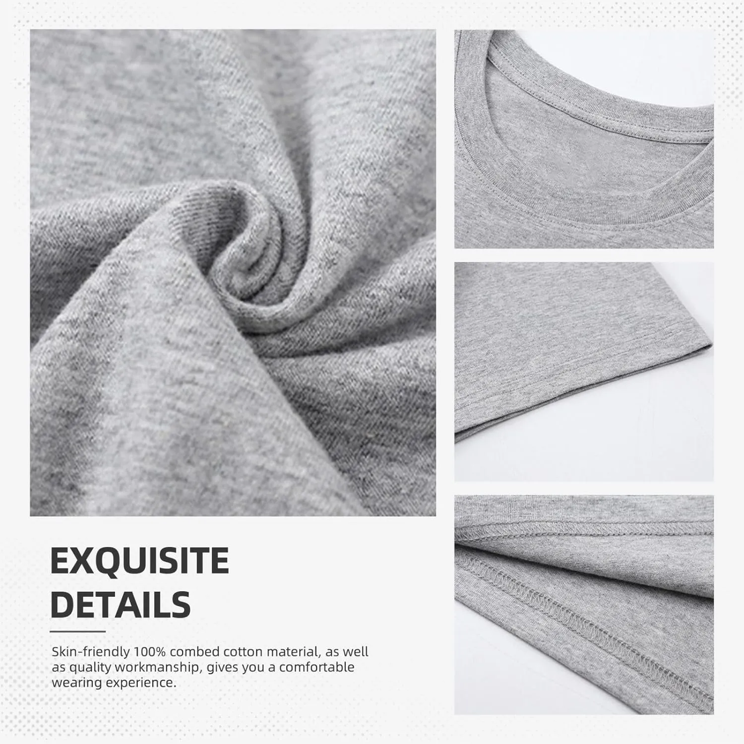 Unisex Youth Man's Short-Sleeve T-Shirts Vintage T Shirts Cotton Crew Neck T-Shirt Tops Clothing T-Shirts