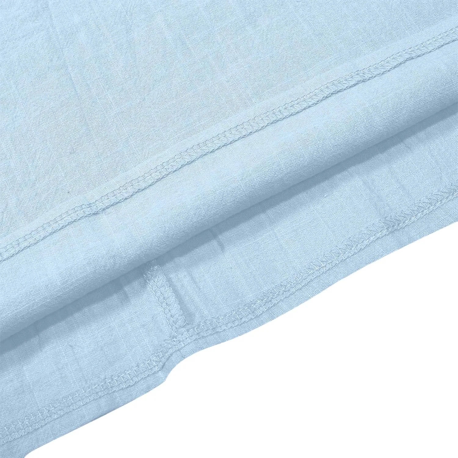 Women Linen Maxi Skirt Elastic Waist Flowy Boho A-Line Skirts Summer Vacation Beach Long Skirts 2025 Fashion