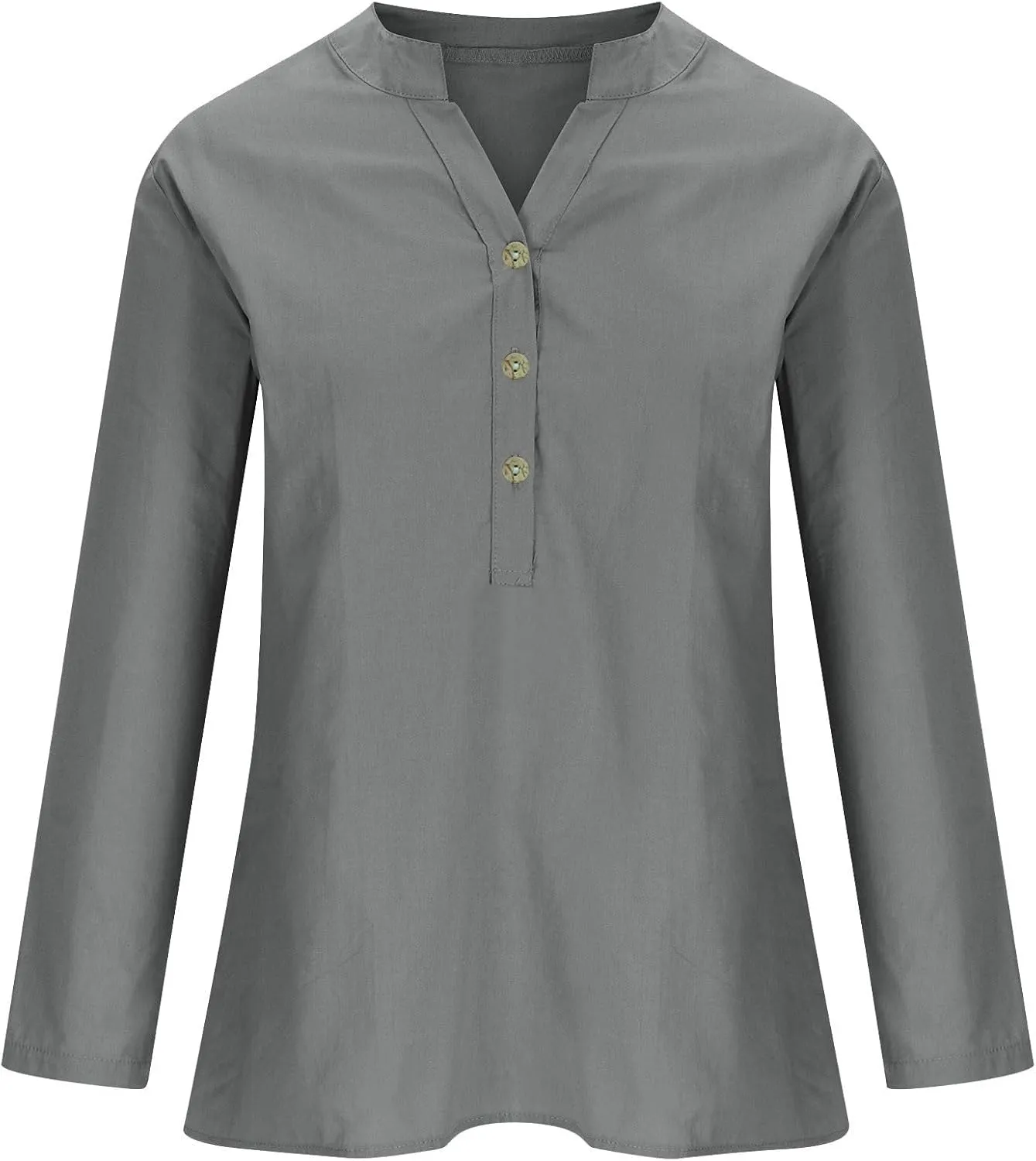 Women Linen Shirts V-Neck Button Blouses Embroidery 2025 Summer Tshirt Short Sleeve Loose T Shirts