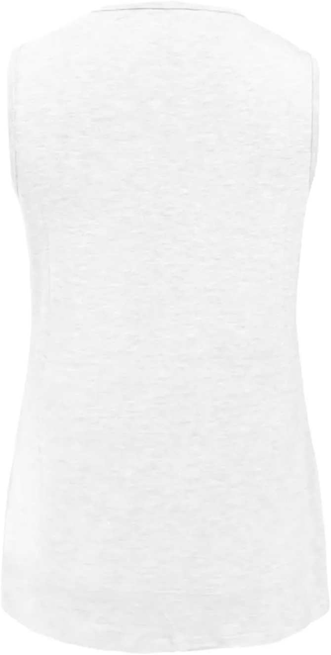 Women Summer Tank Tops Basic 2025 Vacation Sleeveless V Neck Loose Fit Tees Beach Fashion Outfits
