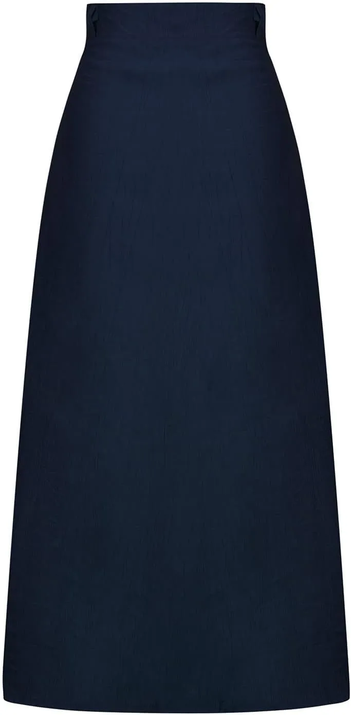 Womens Button Down Maxi Skirt Vintage Wrinkles High Waist Flowy A Line Skirts Summer Lightweight Casual Beach Skirt
