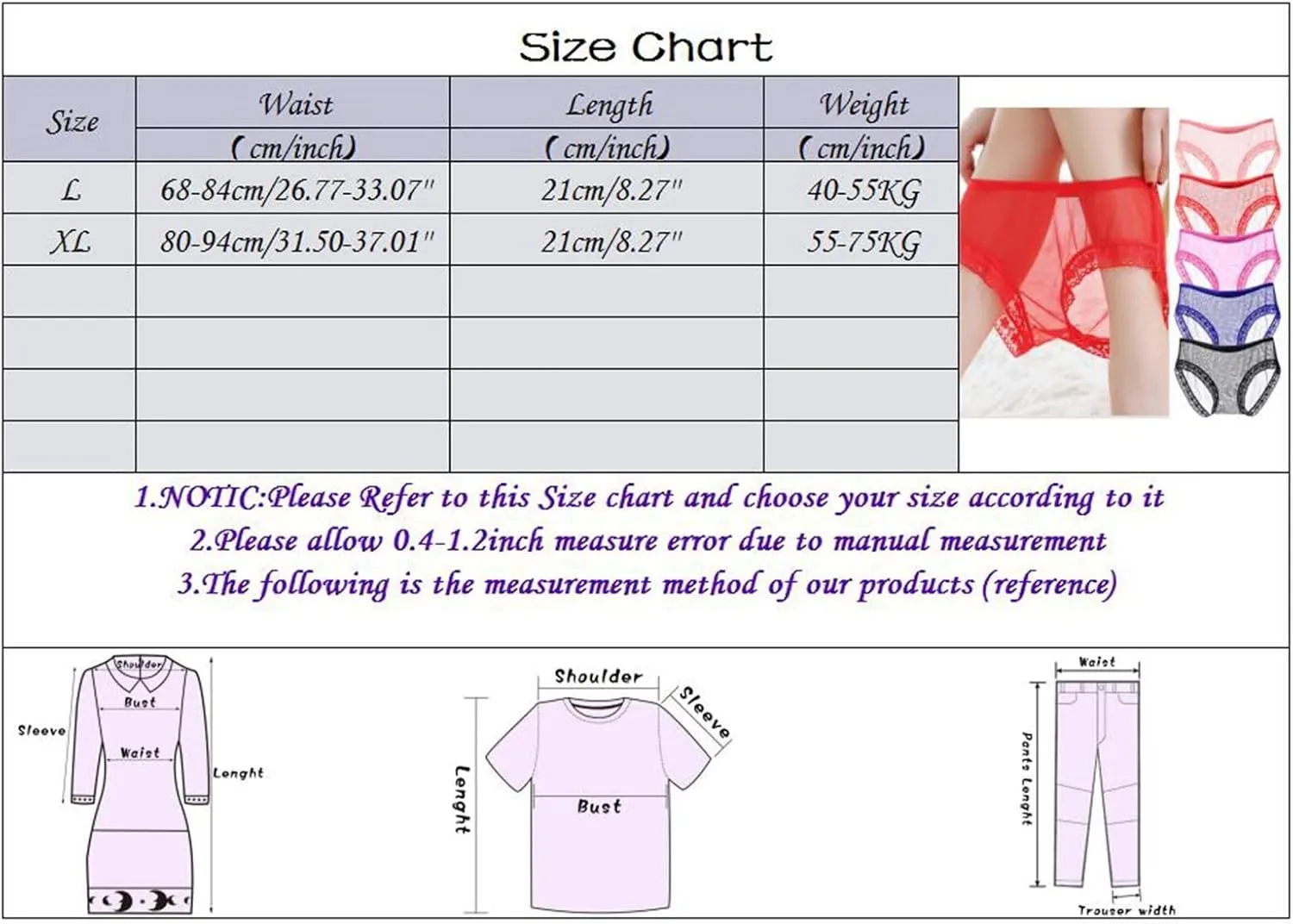 Womens Ice Silk Ladies Panties Low Waist Thongs Breathable Underpants Underwear for Women Seamless Comfor