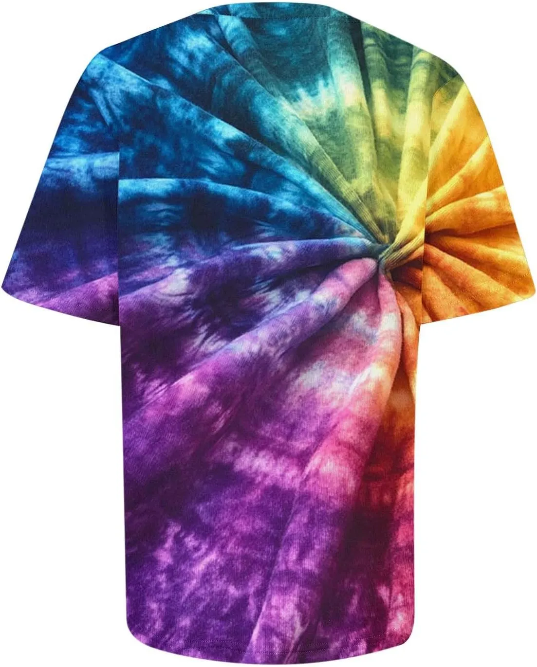 Womens Teens Girls Tie Dye Gradient Tshirts Hippie Shirts Plus Size Tops Short Sleeve Dressy Casual Loose Fit Tees