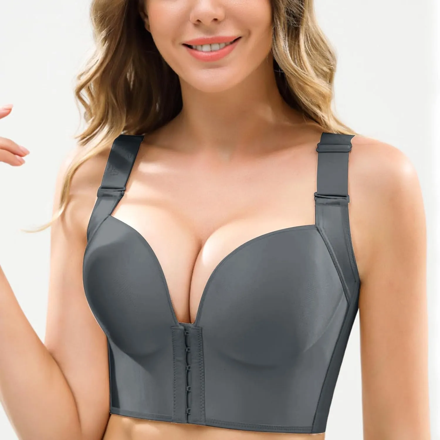 Women's Wireless Bra Bralettes for Women with Support Soft Wireless Bralette Full Coverage Sport Everyday Bra
