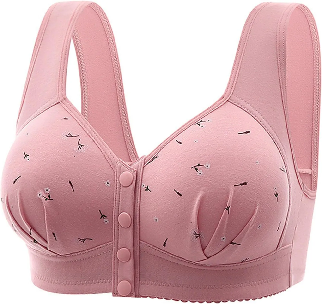 Women's Wireless Bra Bralettes for Women with Support Soft Wireless Bralette Full Coverage Sport Everyday Bra